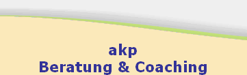akp
Beratung & Coaching